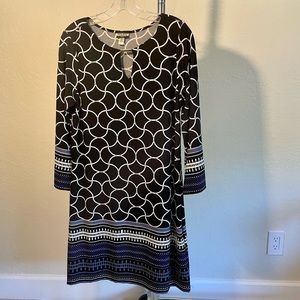 Statement multi-colored dress